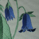 How to embroider a harebell ... 